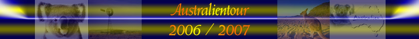Australientour 2006/2007 Banner